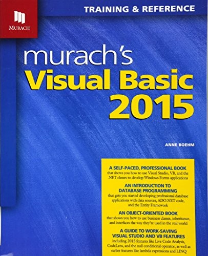Murach visual basic 2015 - 2015, by