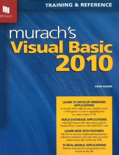Murach visual basic 2010 - murach's,