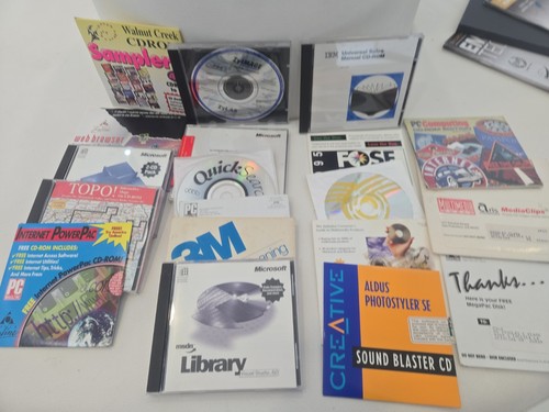 Vintage 1990s rom software - vintage,