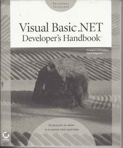Visual basic net developer s - ., developer's