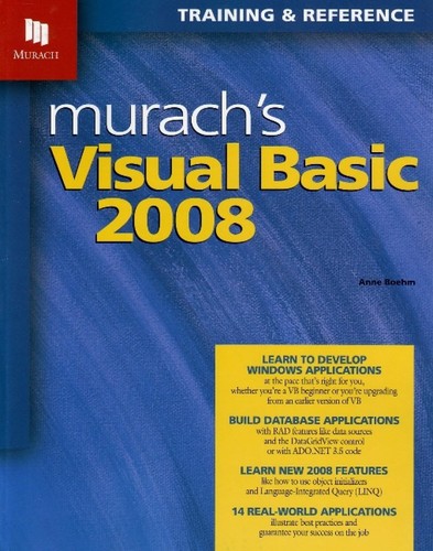 Murach visual basic 2008 - murach's,