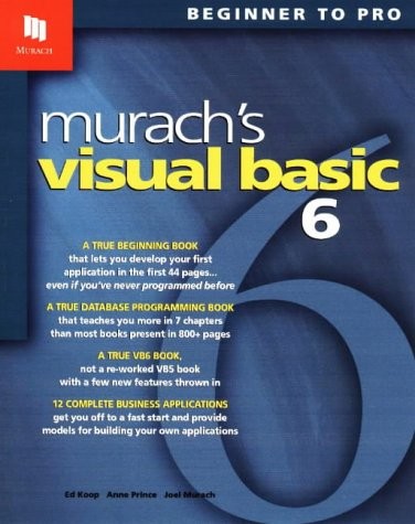 Murach visual basic 6 - visual,